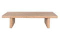 MESA CENTRO OLMO MACIZO 170X100X40 NATURAL NATURAL