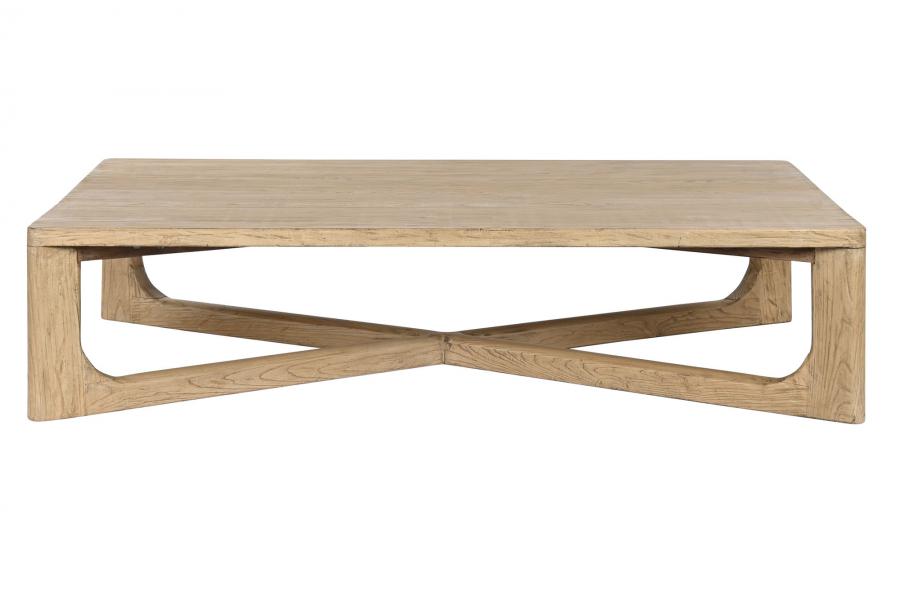 MESA CENTRO OLMO MACIZO 170X109X41 NATURAL NATURAL