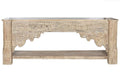 CONSOLA MADERA 233X47X91 TALLAS ANTIGUAS NATURAL