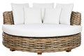 CAMA CHILL OUT RATAN 153X153X65 COLCHON Y 5COJIN