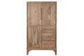 ARMARIO ACACIA 90X45X160 MARRON CLARO