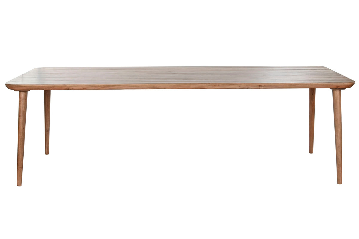 MESA COMEDOR ACACIA 250X100X77 MARRON CLARO