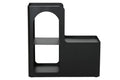MESITA AUXILIAR METAL 60X30X60 NEGRO
