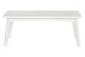 MESA CENTRO MANGO 115X55X45 BLANCO ROTO