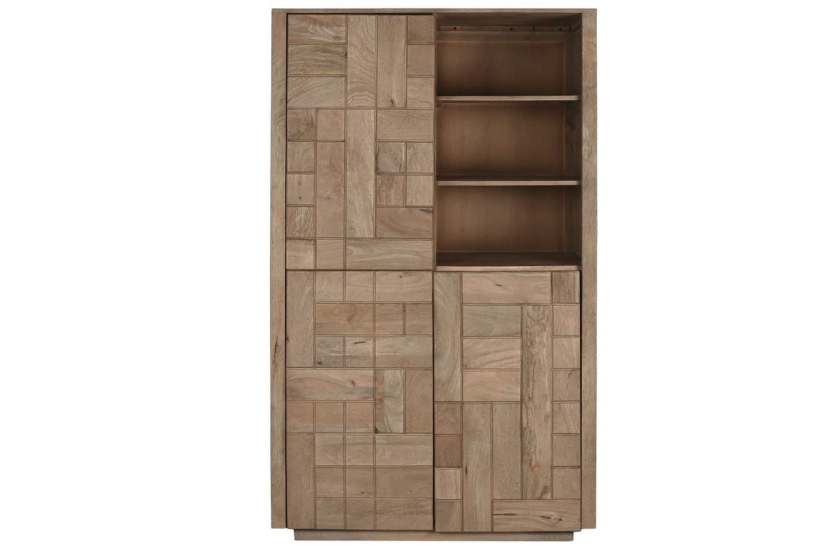 ESTANTERIA MANGO 110X45X180 NATURAL