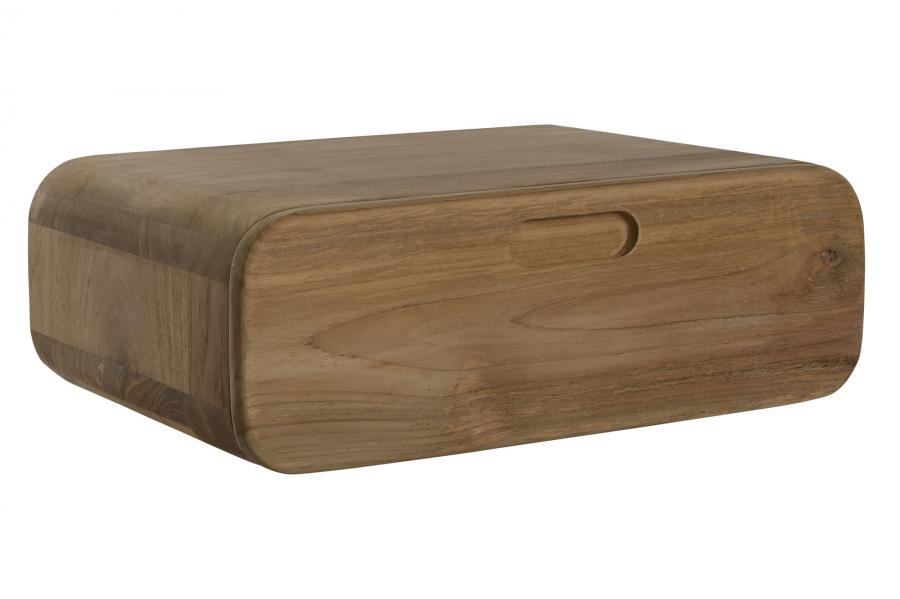 MESITA DE NOCHE TECA 50X40X17 NATURAL