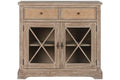 APARADOR MADERA DE BAYUR RATAN 100X45X90