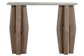 CONSOLA MARMOL MADERA 107X33X78 BEIGE