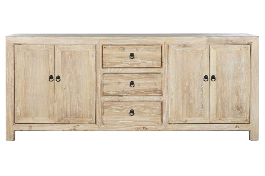 BUFFET MADERA RECICLADA OLMO 200X45X85 NATURAL