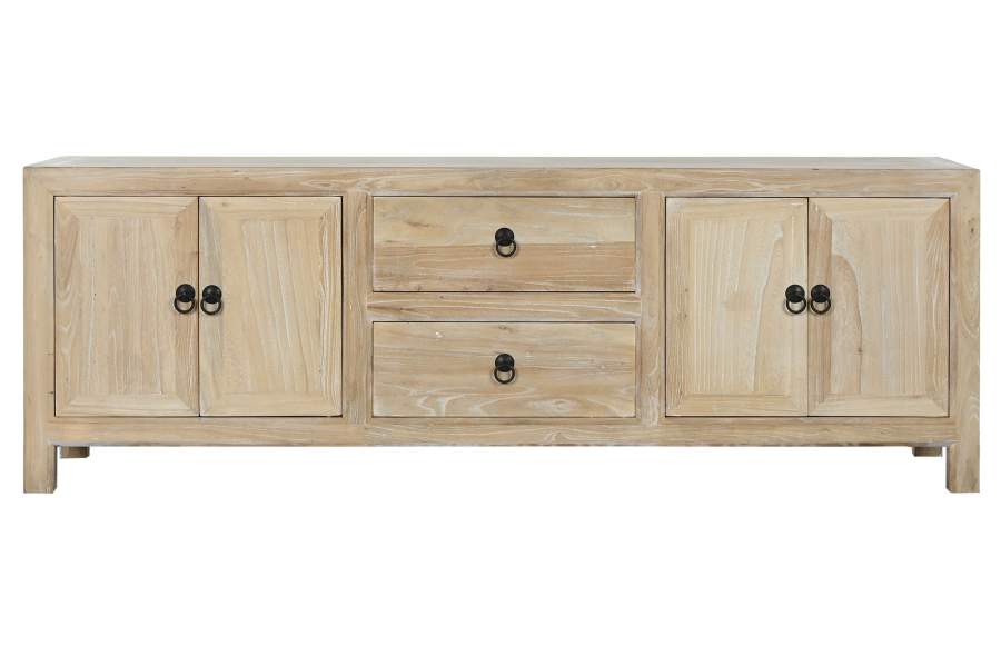 MUEBLE TV MADERA RECICLADA OLMO 160X40X55,5