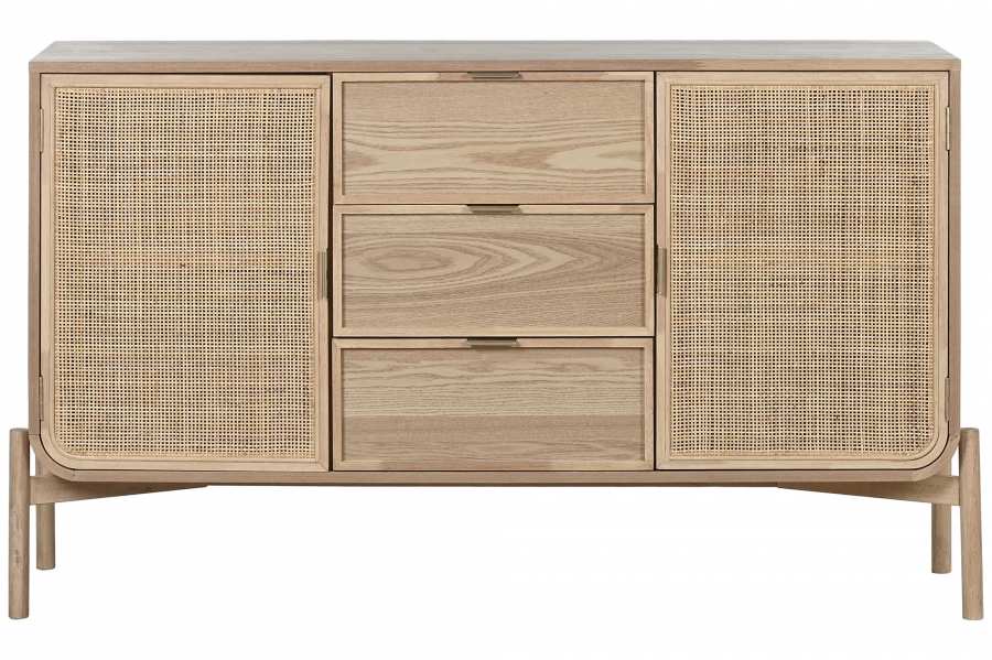 BUFFET ABETO RATAN 136X38X80