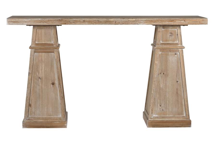 CONSOLA MADERA MDF 160X40X90,5 DECAPE NATURAL