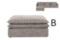MODULO AUXILIAR SOFA POLIESTER 110X110X48