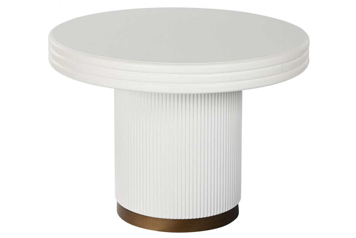 MESA CENTRO ABETO MDF 70X70X52 BLANCO