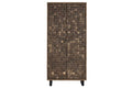 ARMARIO TECA RECICLADA COCO 80X40X200 2 PUERT