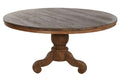 MESA COMEDOR TECA RECICLADA 160X160X78 PIE