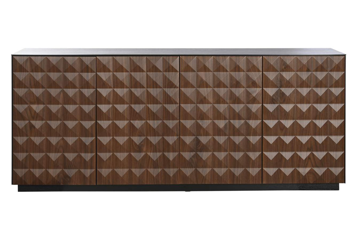 BUFFET MDF 188,4X42,1X80,6 ROMBOS MARRON