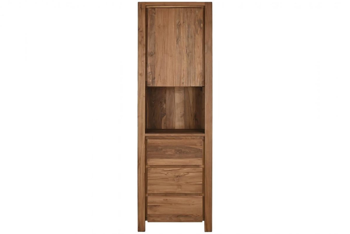 MUEBLE TECA 60X40X190 COMEDOR NATURAL