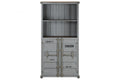 ESTANTERIA METAL MDF 87X44X168,5 CONTAINER GRIS