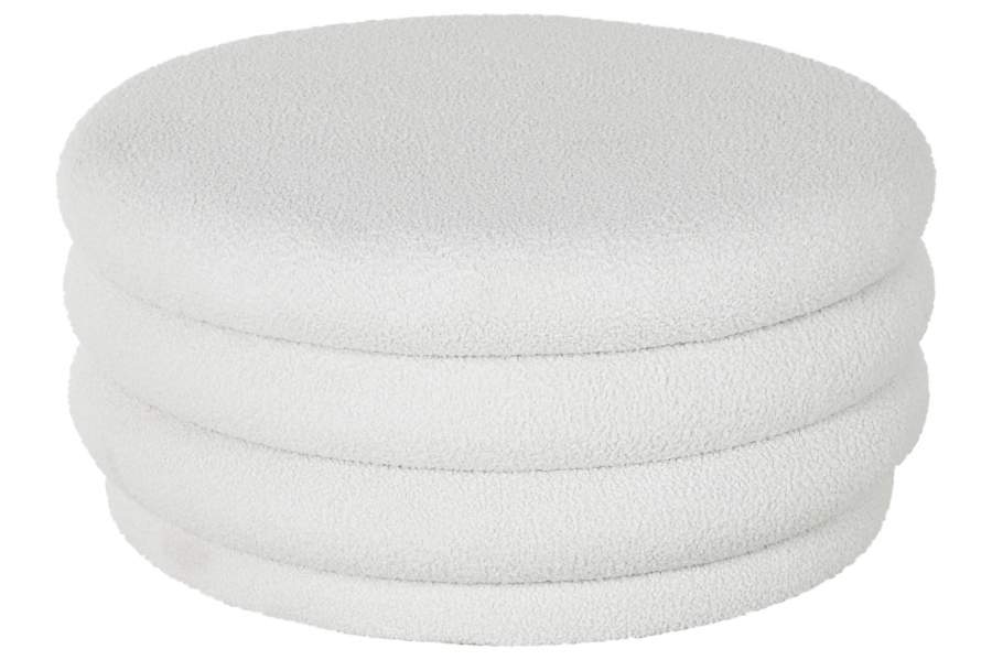 MESA CENTRO POLIESTER 79X79X38 TAPA BLANCO