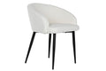 SILLA POLIESTER METAL 60X60X70 TEDDY BLANCO