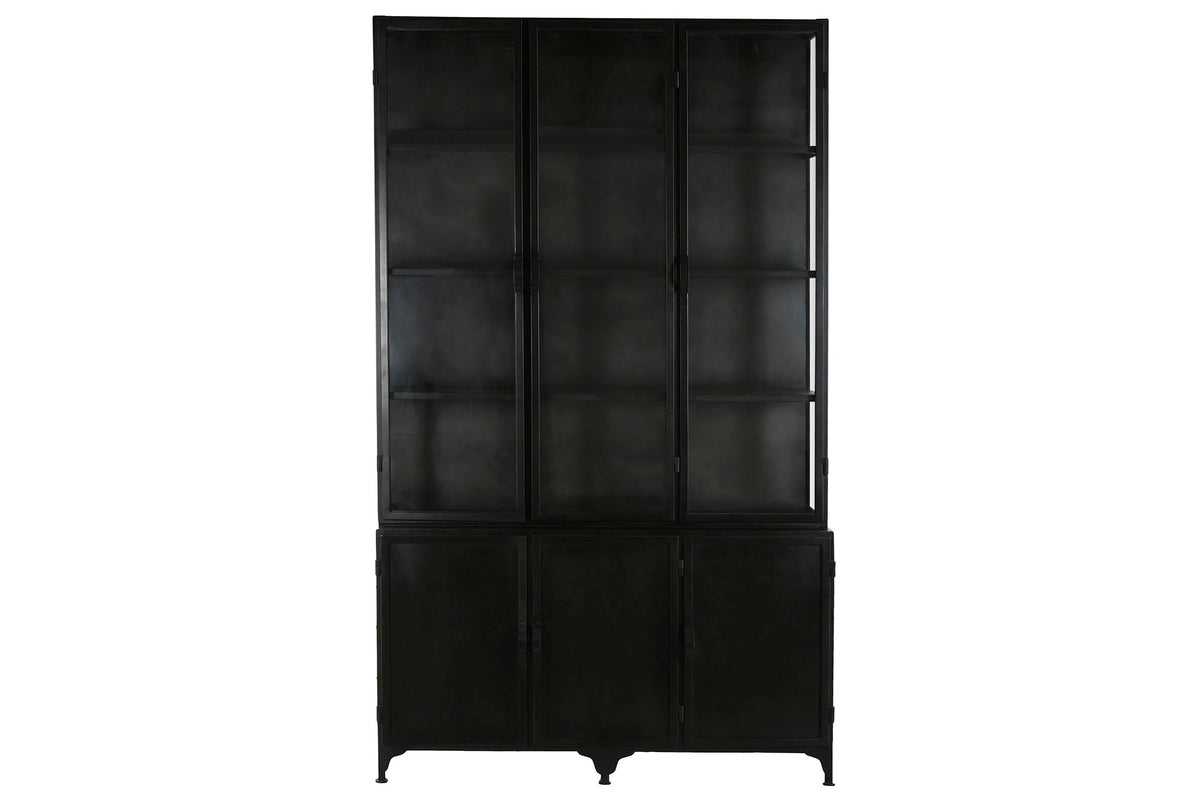 VITRINA METAL 142X47X240 161,35 XXL DOS CUERPOS