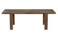 MESA CENTRO TECA RECICLADA 140X70X45 NATURAL