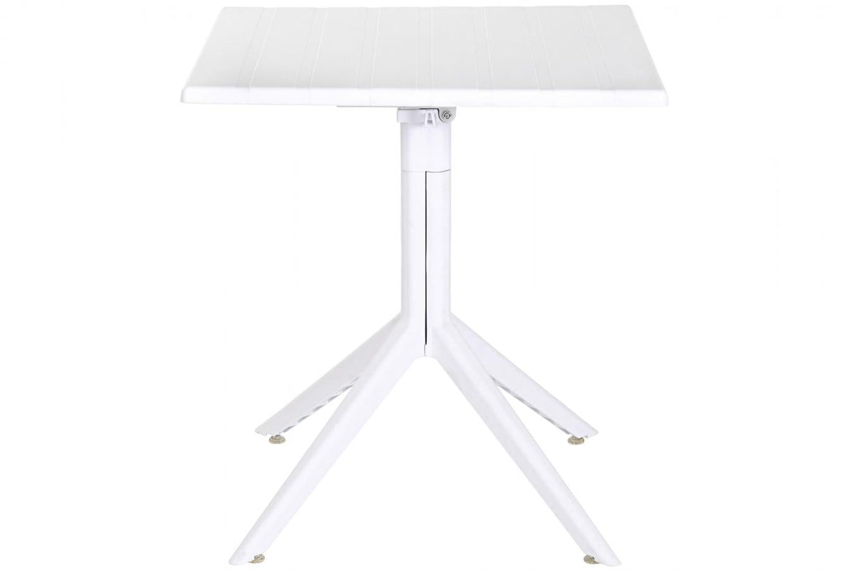 MESA METAL PP 70X70X75 RECICLADO BLANCO