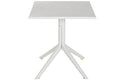 MESA METAL PP 70X70X75 RECICLADO GRIS
