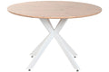 MESA COMEDOR MDF HIERRO 120X120X75 3CM. GROSOR