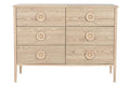 COMODA ABETO MDF 120X40X90 NATURAL