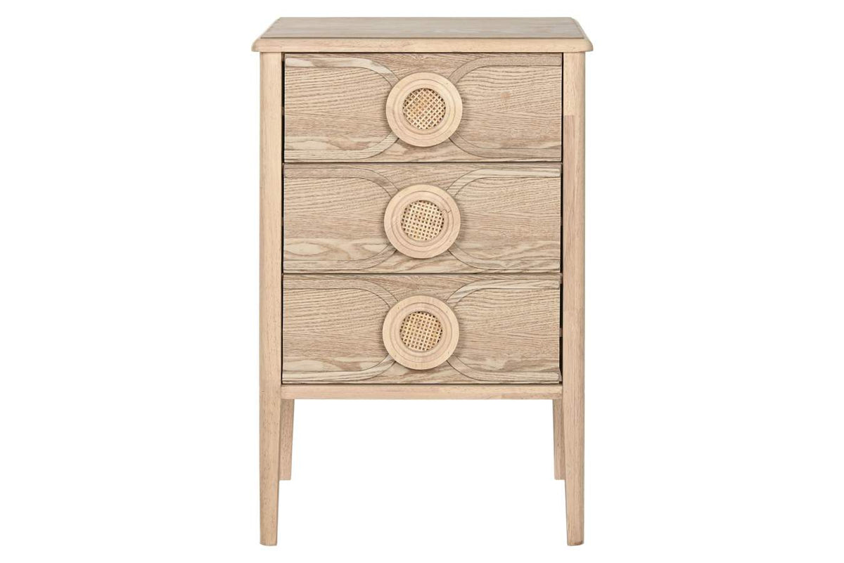 MESITA DE NOCHE ABETO MDF 45X35X69