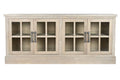 BUFFET MADERA DE HEVEA CRISTAL 180X40X82 NATURAL