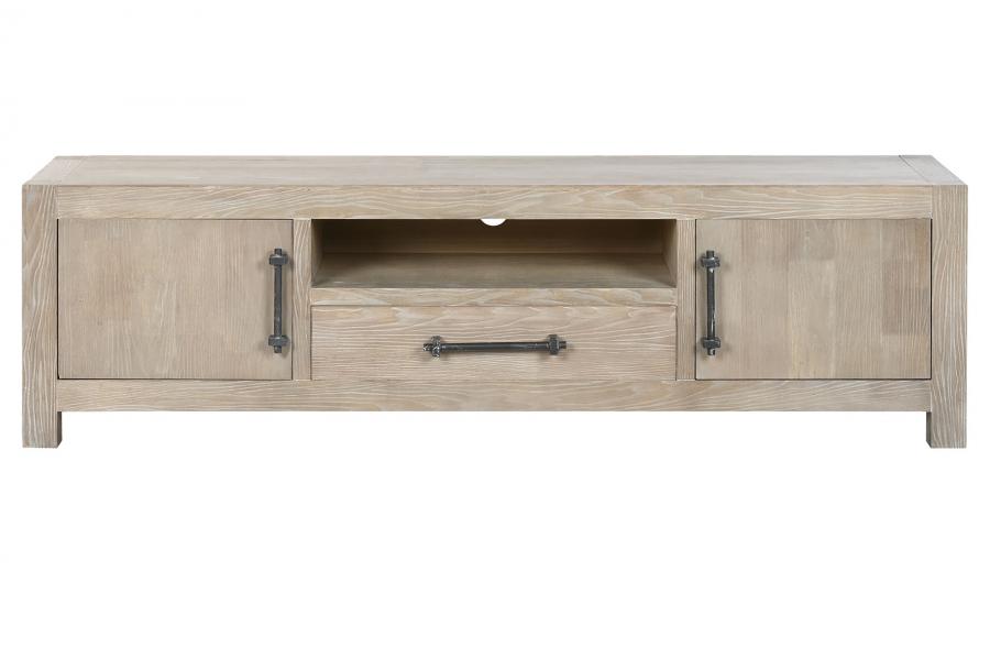 MUEBLE TV MADERA DE HEVEA METAL 160X40X46,5