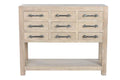 CONSOLA MADERA DE HEVEA 110X40X88 NATURAL