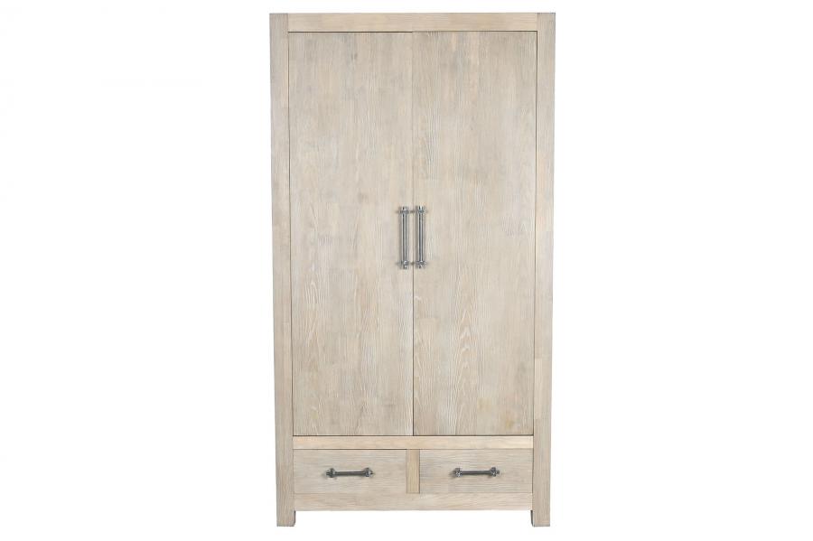 ARMARIO MADERA DE HEVEA 108X55X200 NATURAL