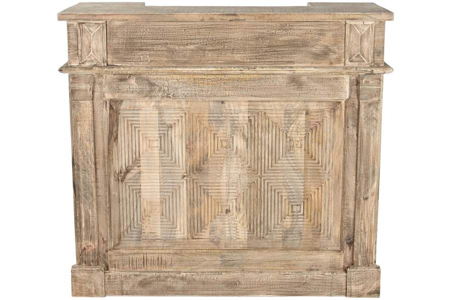 MUEBLE BAR MANGO 120X50X109 NATURAL