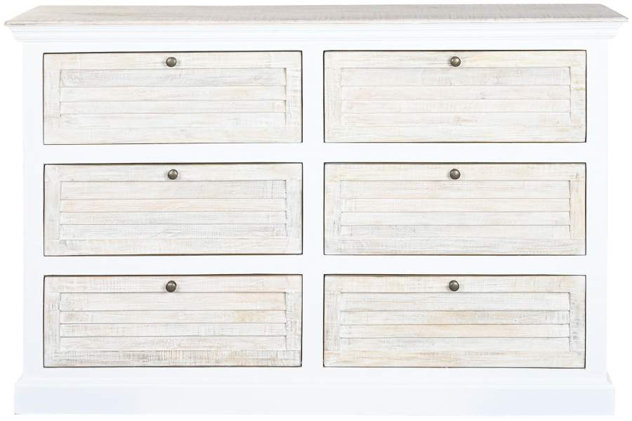 COMODA MANGO 150X40X100 BLANCO