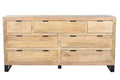 CAJONERA MANGO METAL 180X45X91 MARRON