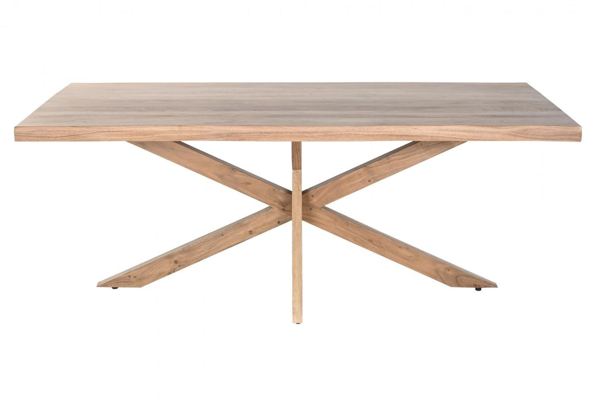 MESA COMEDOR ACACIA 200X100X78 NATURAL