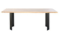 MESA COMEDOR ACACIA METAL 200X100X76