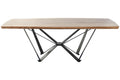MESA COMEDOR ACACIA METAL 220X100X76
