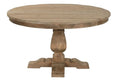 MESA REDONDA COMEDOR MADERA RECICLADA 140X140X76