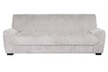 SOFA POLIESTER 198X84X79 PELO BEIGE