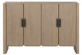 BUFFET ABETO METAL 120X35X80 MARRON