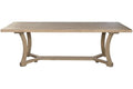 MESA COMEDOR OLMO MACIZO 240X100X76 NATURAL