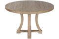 MESA COMEDOR OLMO MACIZO 120X120X76 NATURAL