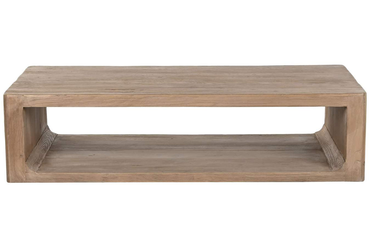 MESA CENTRO OLMO MACIZO 140X71X35 NATURAL