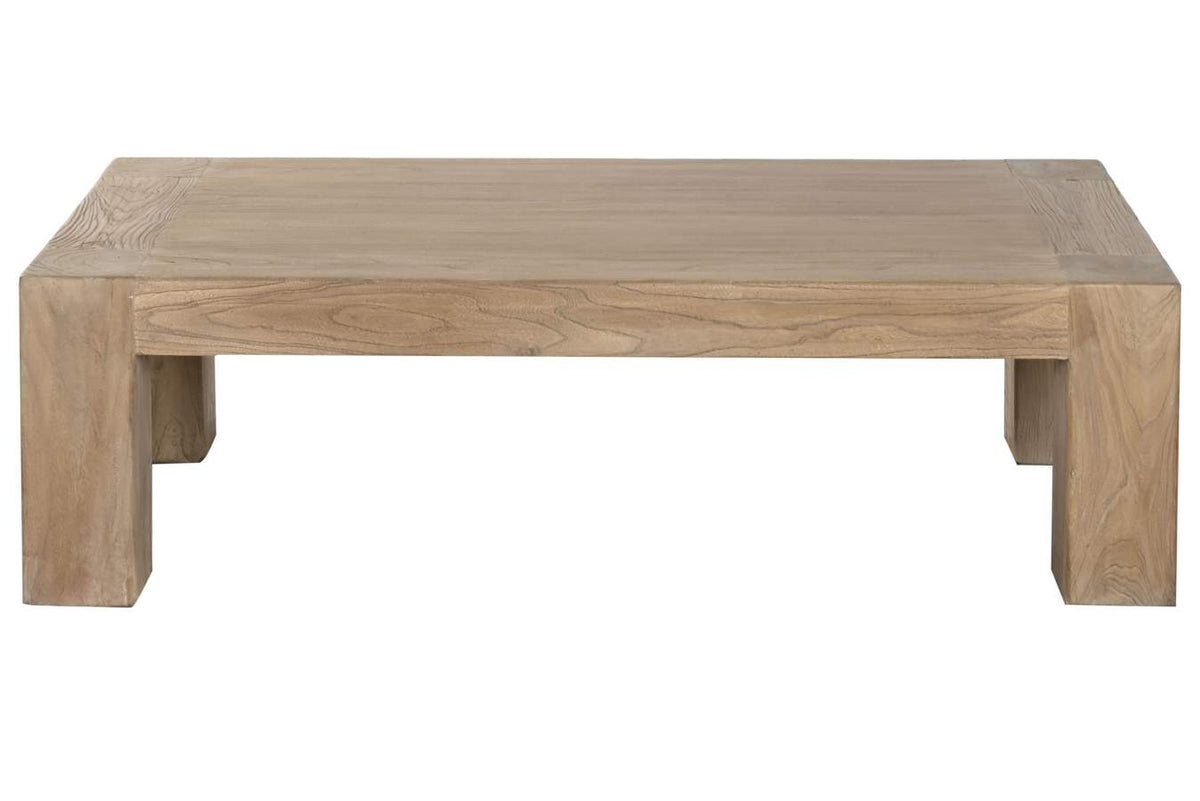 MESA CENTRO OLMO MACIZO 140X70X42
