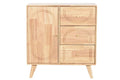 BUFFET RUBBERWOOD RATAN 73,5X35X78 NATURAL